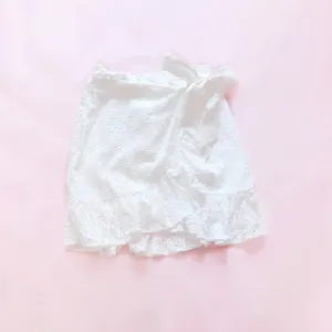 sabo skirt ⋆ eyelet faux wrap skirt