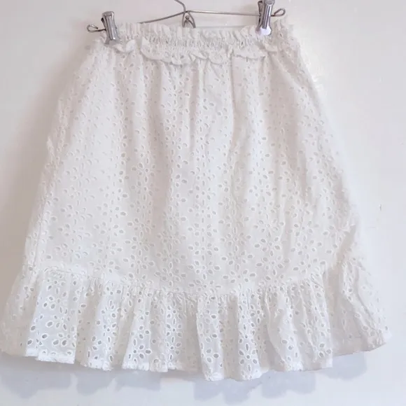 sabo skirt ⋆ eyelet faux wrap skirt