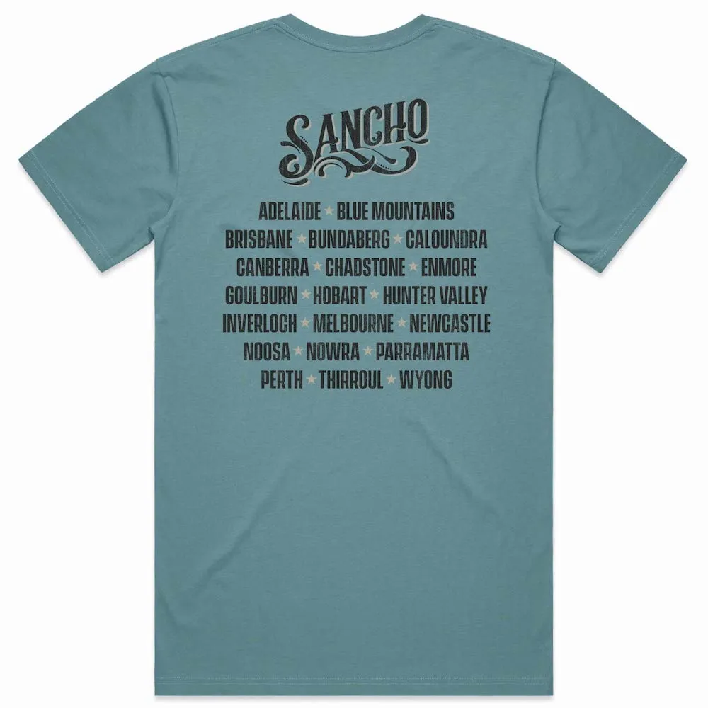 Sancho Tour T-Shirt (Slate Blue)