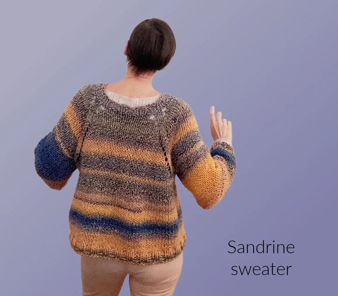 Sandrine sweater pattern