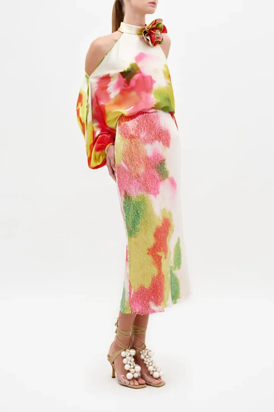 Sarla Skirt | Spring Blooms