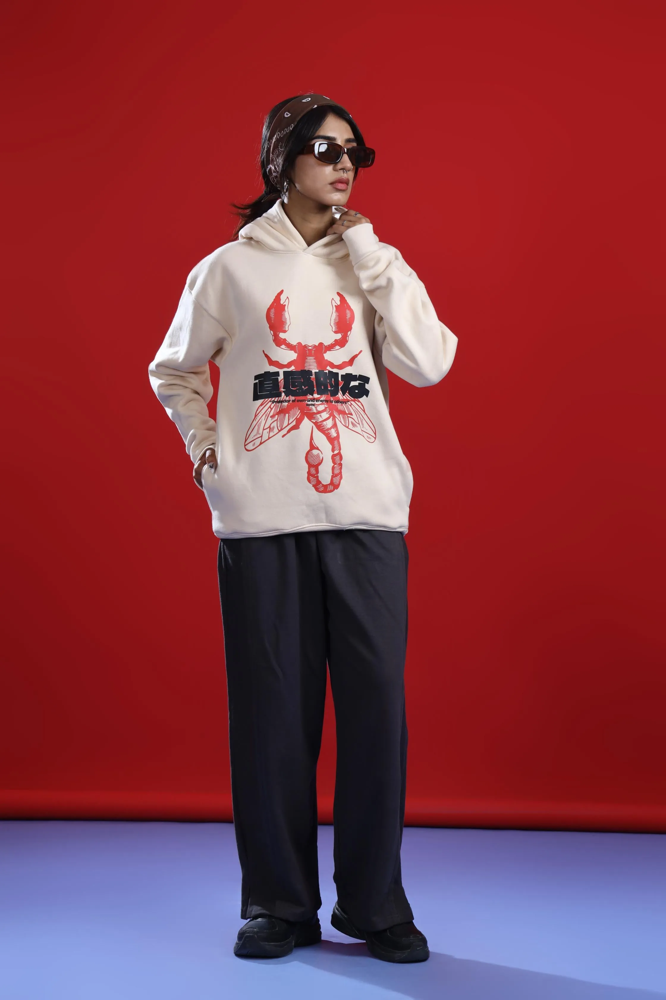 SCORPION OVERSIZED HOODIE