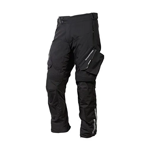 ScorpionExo XDR Yosemite Men's Textile Adventure Touring Motorcycle Pants (Black, Medium)