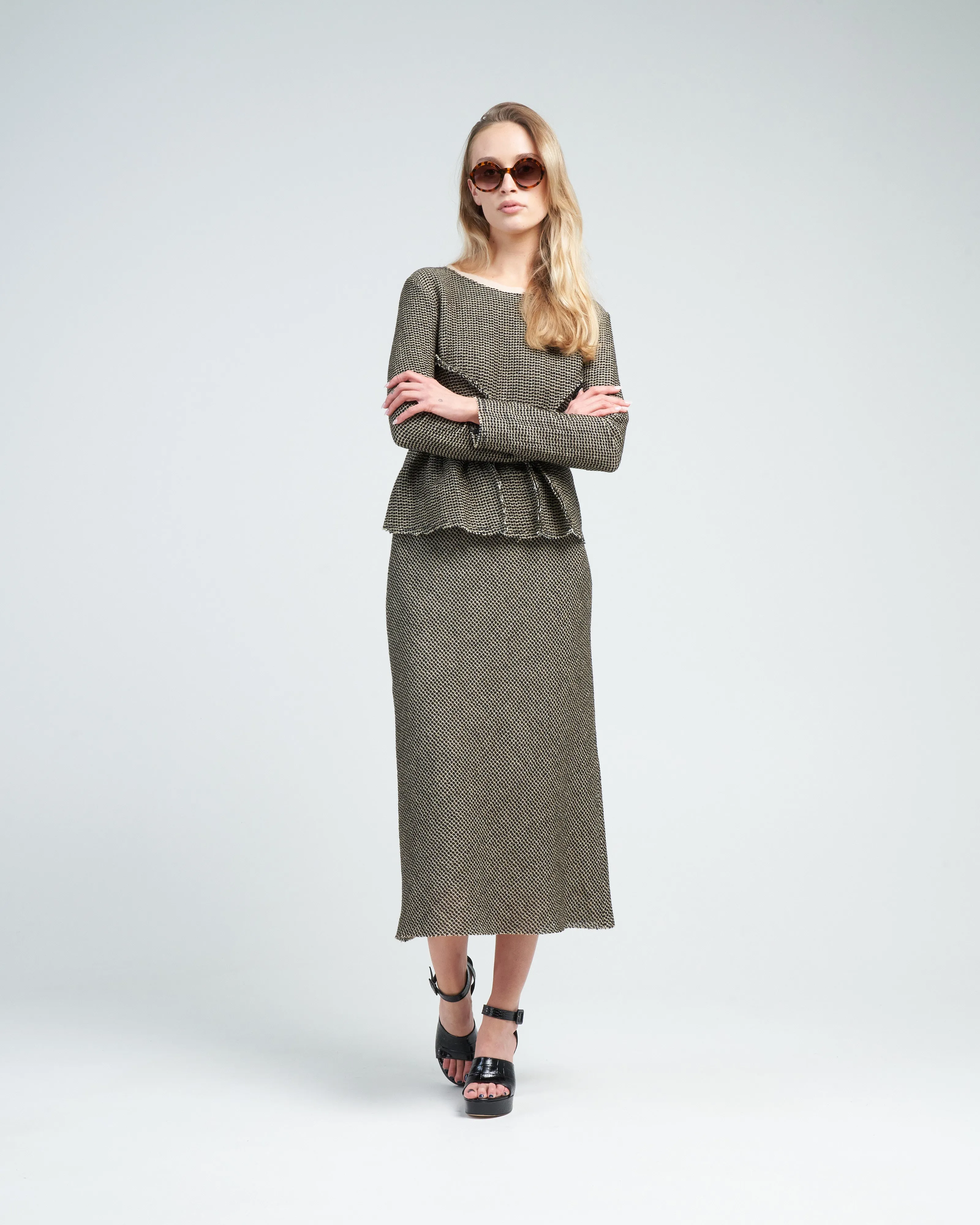 separ skirt - ecru