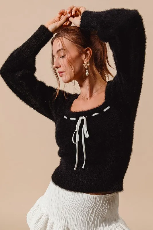 Seth Bow Fury Sweater