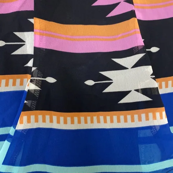 SHOW ME YOUR MUMU 🌺 Skater Skirt Aztec
