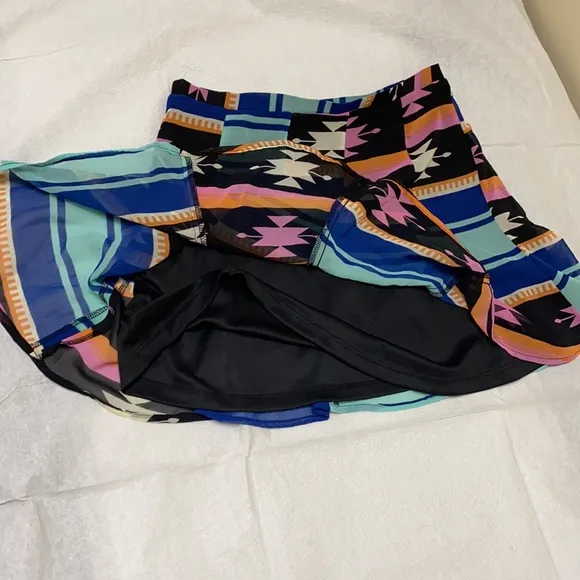 SHOW ME YOUR MUMU 🌺 Skater Skirt Aztec