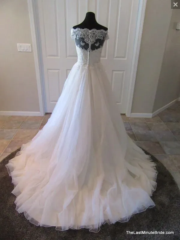 Sincerity Size 12P 3889 Ivory/Silver Informal