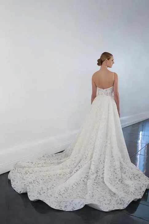 Size 8 Martina Liana 1467 Ivory Gown