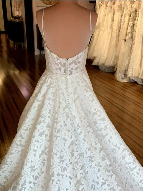 Size 8 Martina Liana 1467 Ivory Gown