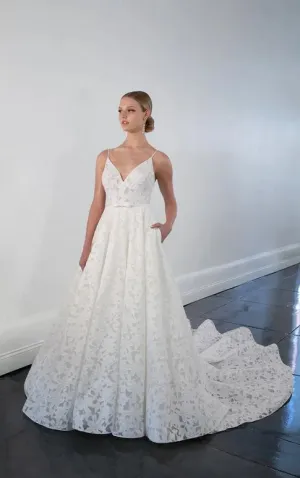 Size 8 Martina Liana 1467 Ivory Gown