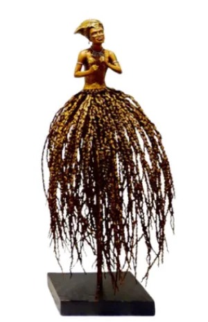 Skirt People: Tribal Xhosa Skirt Wood Finish