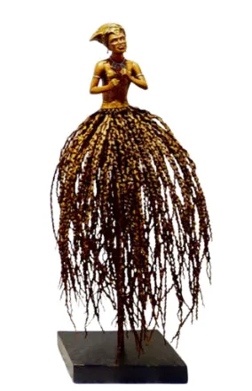 Skirt People: Tribal Xhosa Skirt Wood Finish