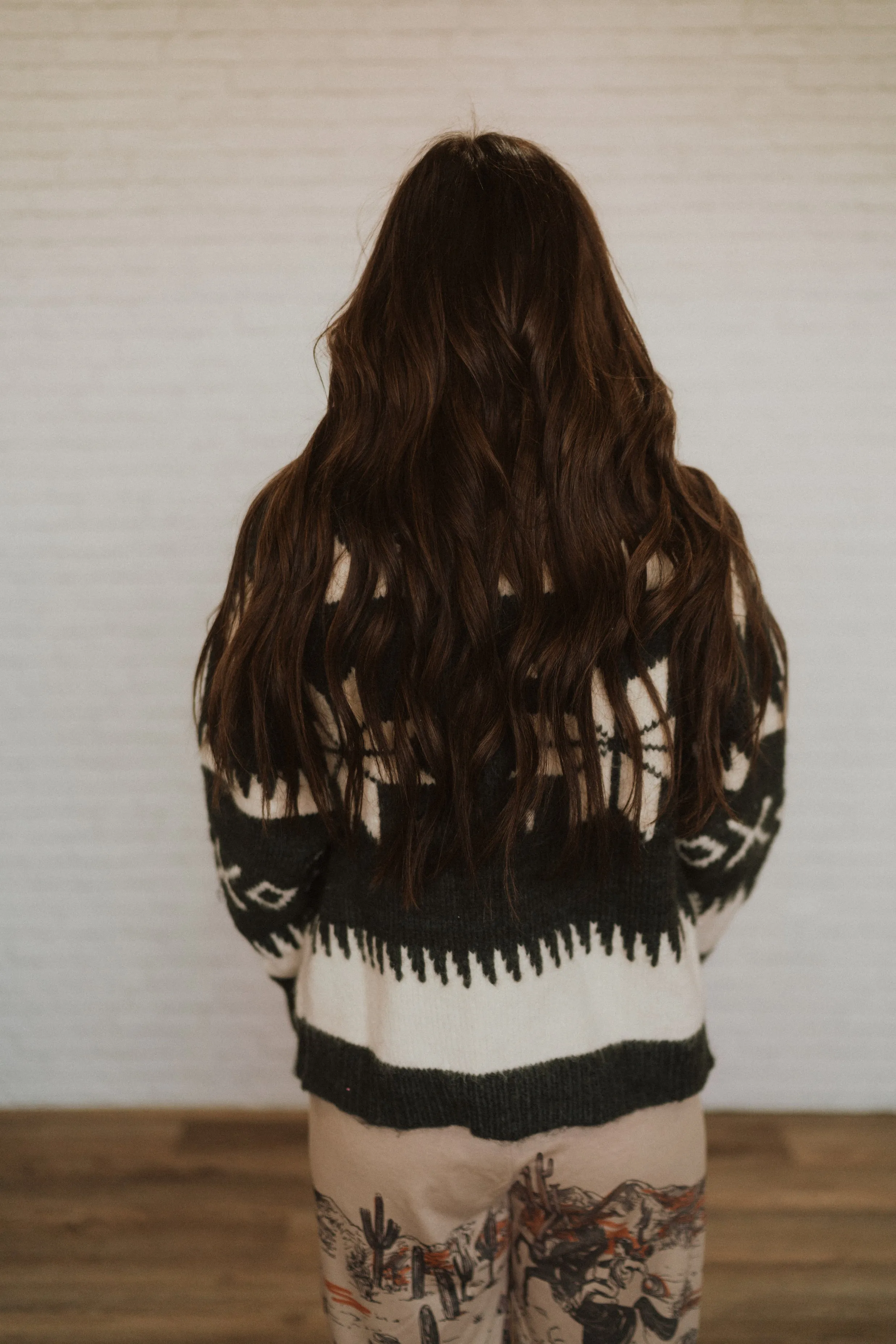 Snowflake Knit Jacket