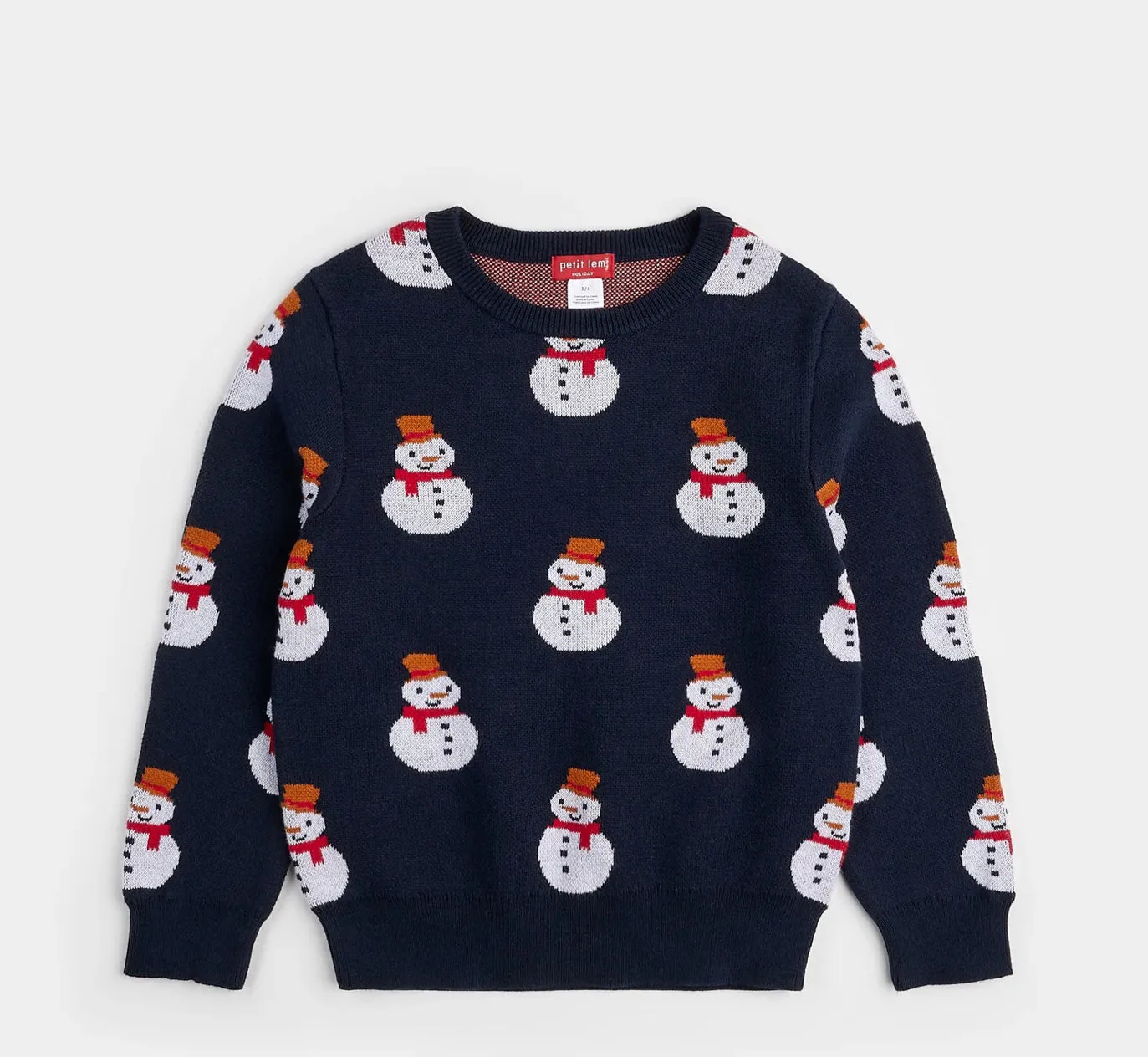 Snowman Knit Sweater