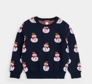 Snowman Knit Sweater