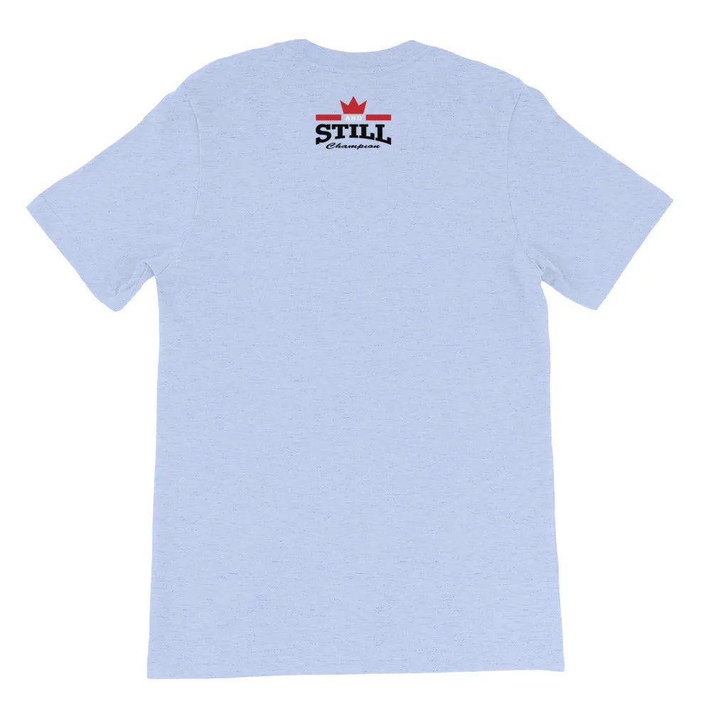 Soaring Champion women's T-shirt with ASC logo on back label