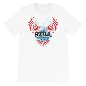 Soaring Champion women's T-shirt with ASC logo on back label