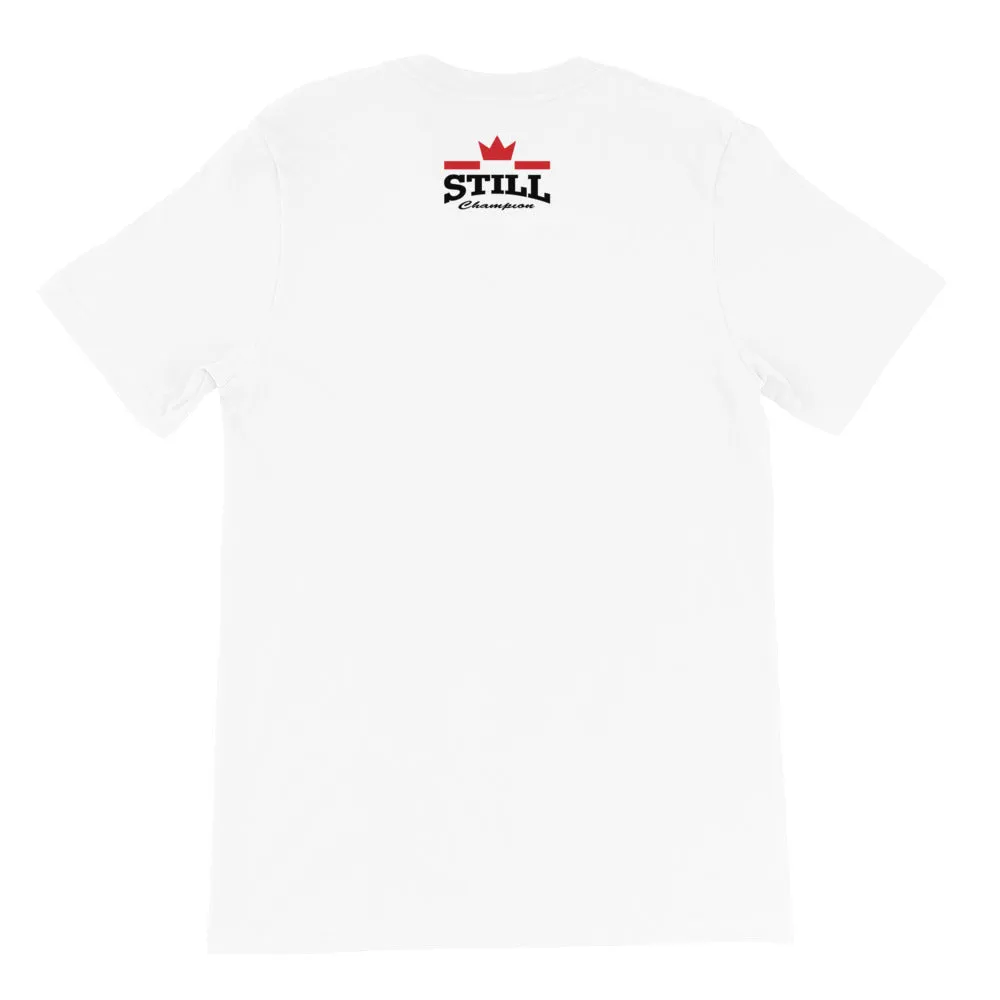 Soaring Champion women's T-shirt with ASC logo on back label