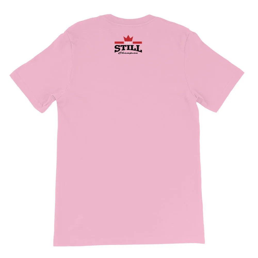 Soaring Champion women's T-shirt with ASC logo on back label
