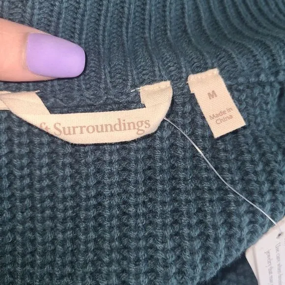 Soft Surroundings highland tunic Sweater