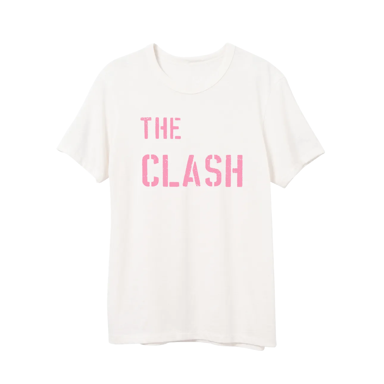 Stencil Logo White Tee