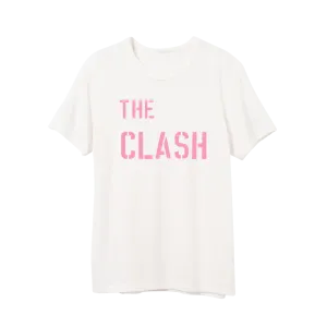 Stencil Logo White Tee