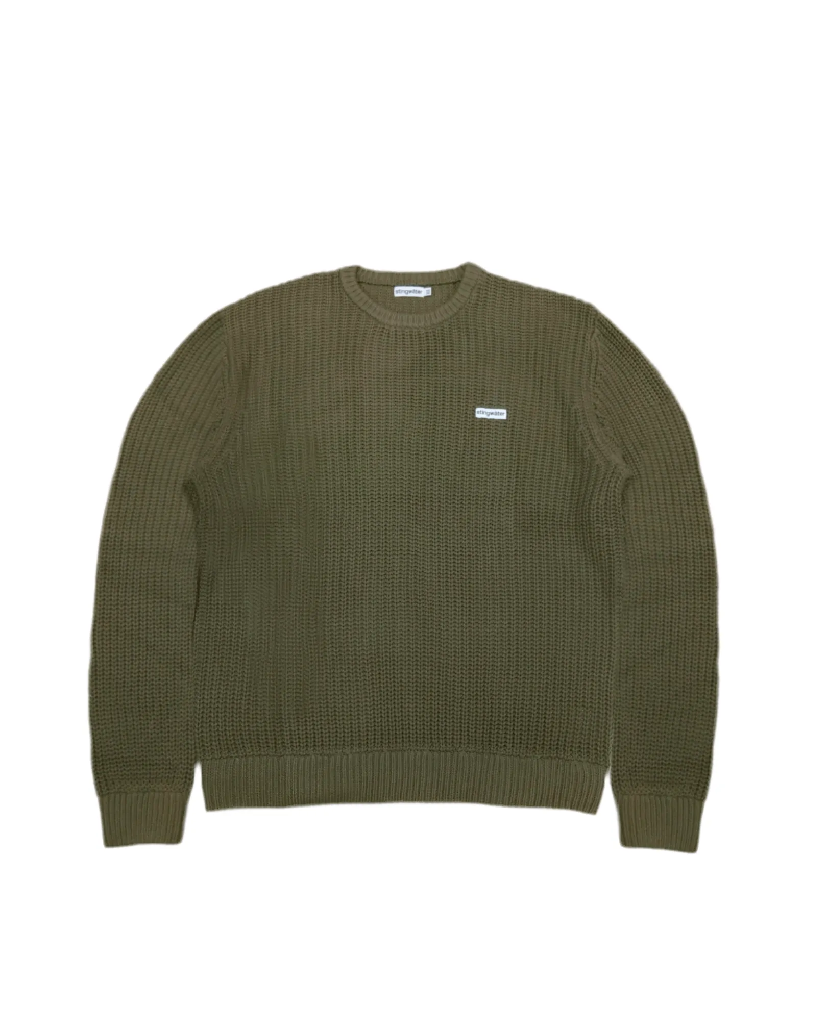 Stingwater Crisis Knit Sweater Army Green