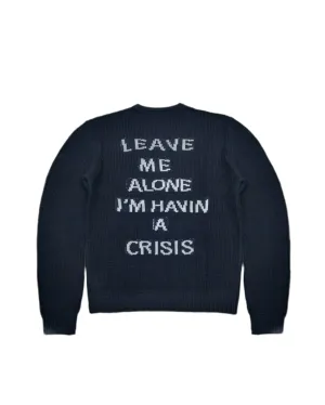 Stingwater Crisis Knit Sweater Black/Gray