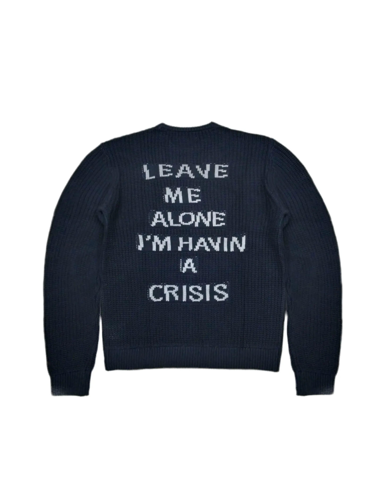 Stingwater Crisis Knit Sweater Black/Gray