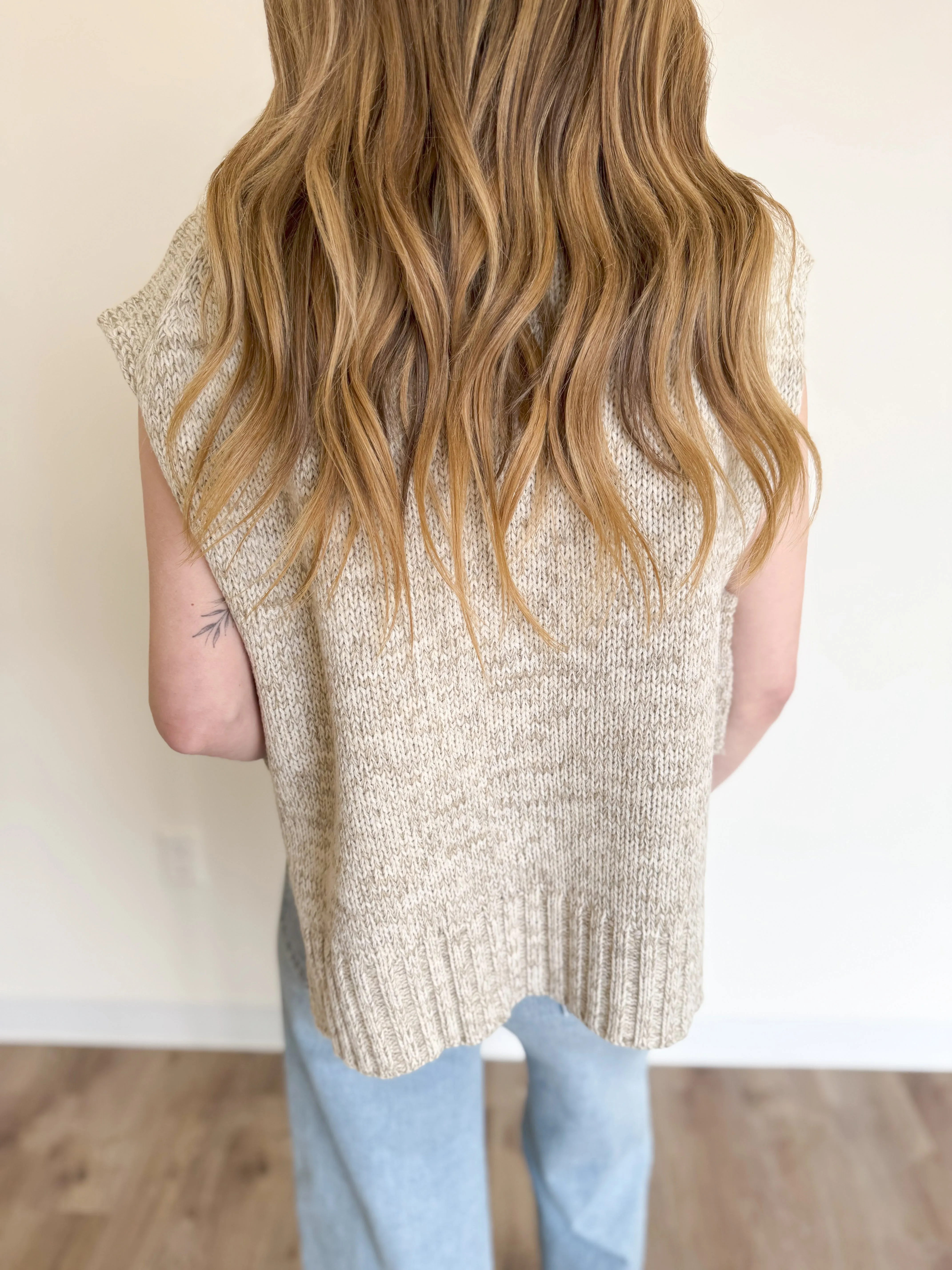 Stormi Side Tie Sweater Vest