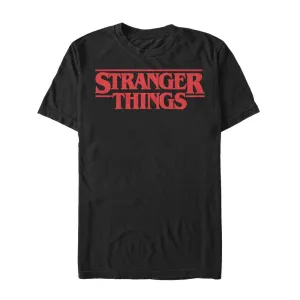 Stranger Things - Red Logo - T-Shirt