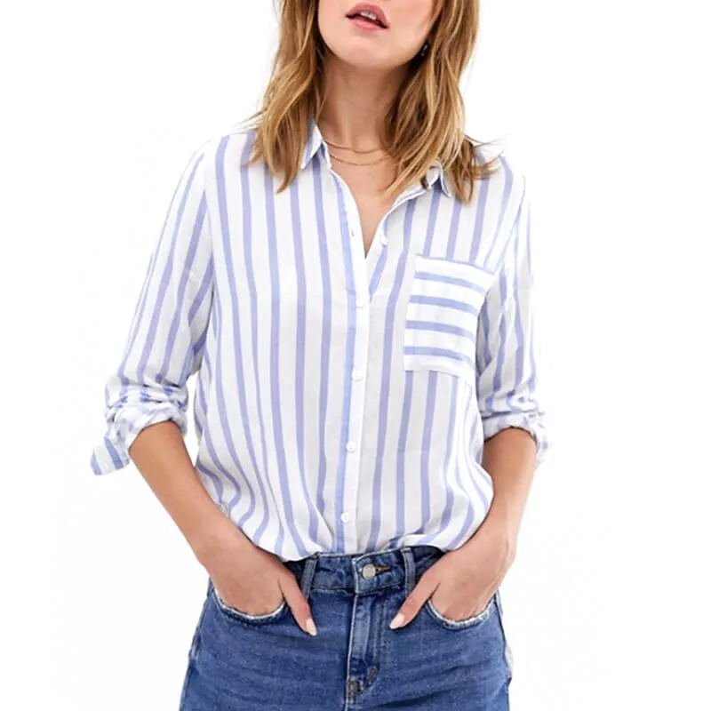 Stripe Shirt With Pocket