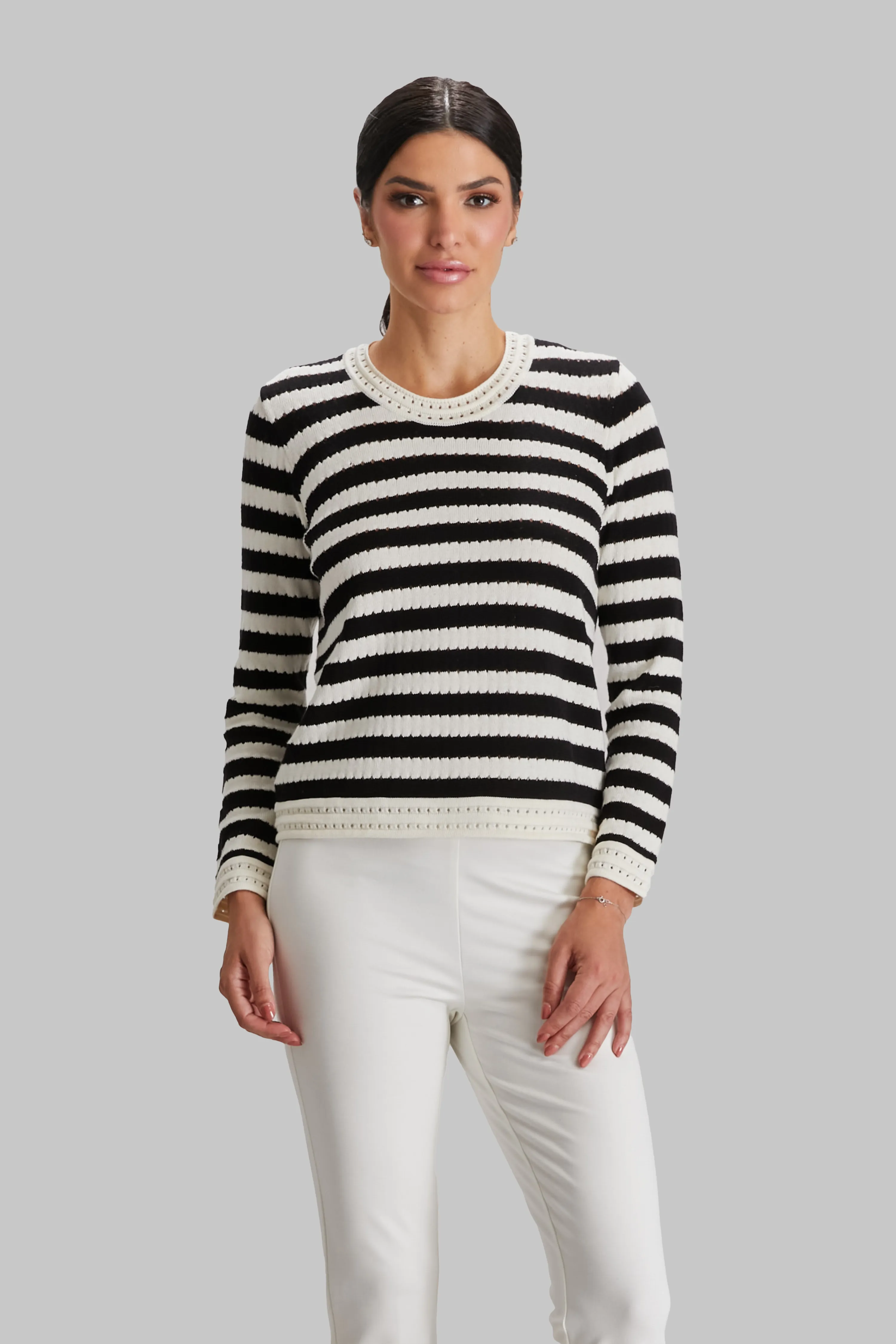 Striped Crewneck