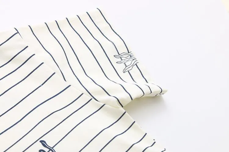 Striped Crop T-Shirt