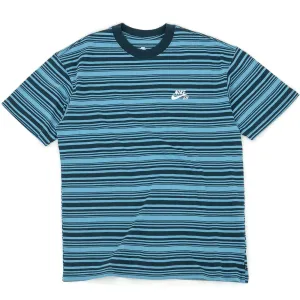 Striped Max90 T-Shirt (Denim/Turquoise)