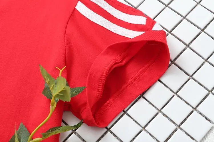 Striped Open Shoulder T-Shirt