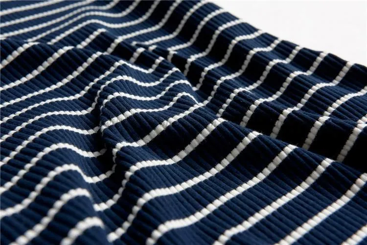 Striped V-Neck T-Shirt