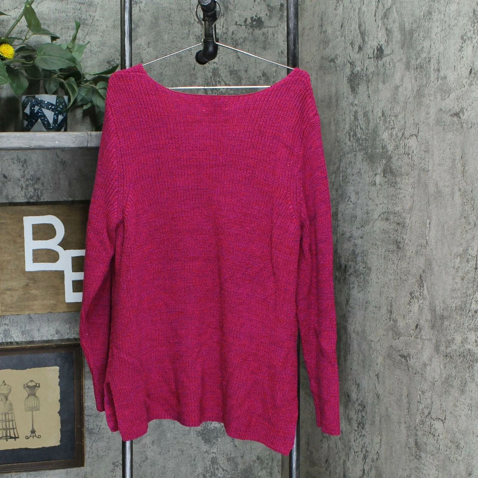 Style & Co Plus Size V-Neck Cotton Sweater