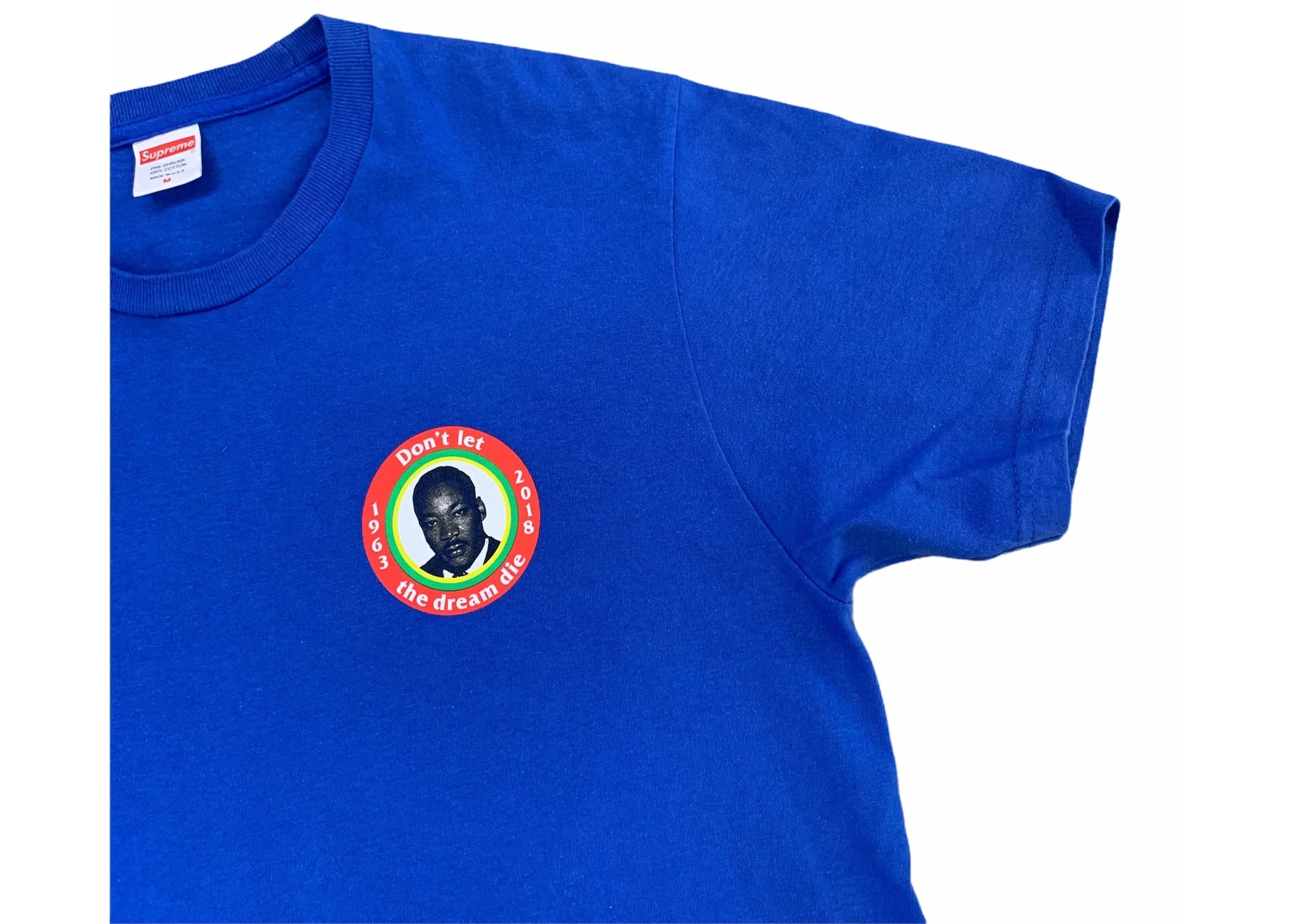Supreme MLK Dream Tee “Royal Blue”