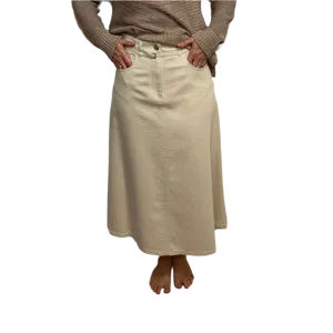 SV - Denim Skirt | Wool White