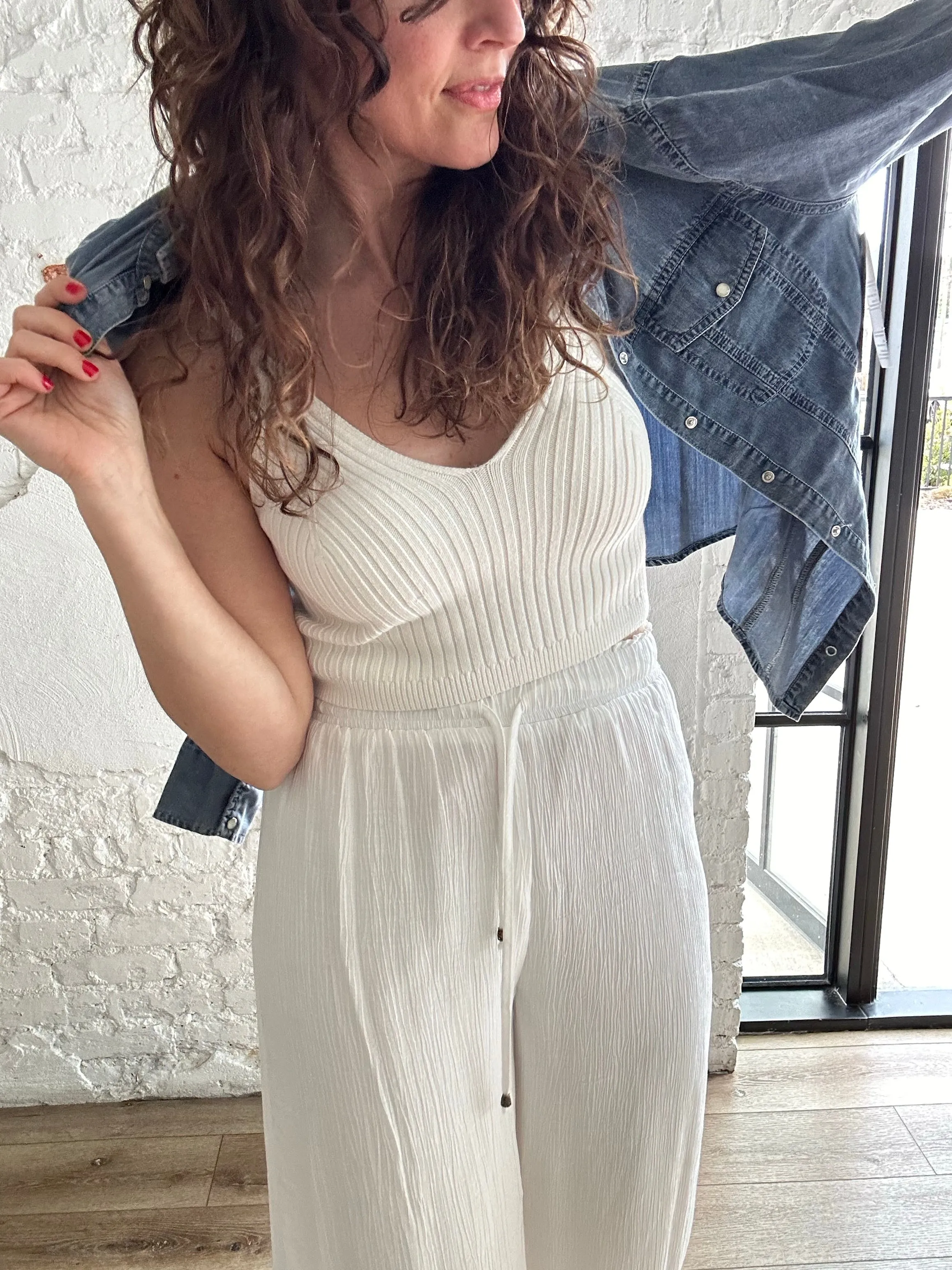 Sweet Ivory Tank Top
