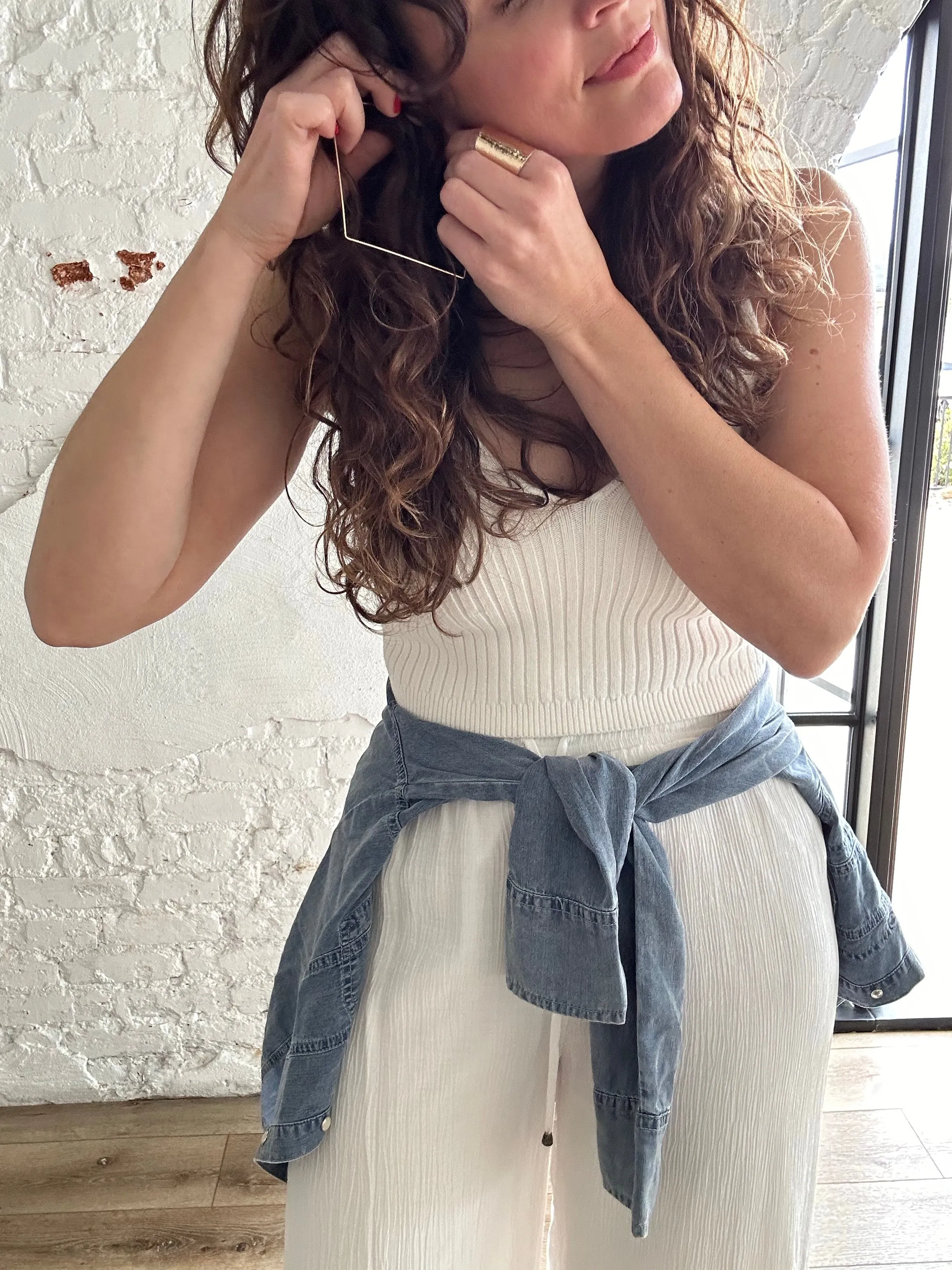 Sweet Ivory Tank Top