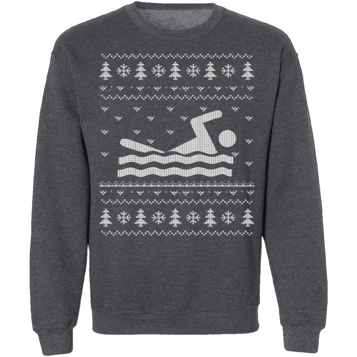 Swimming Ugly Christmas Sweater