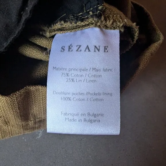 Sézane Tamara Skirt | Khaki