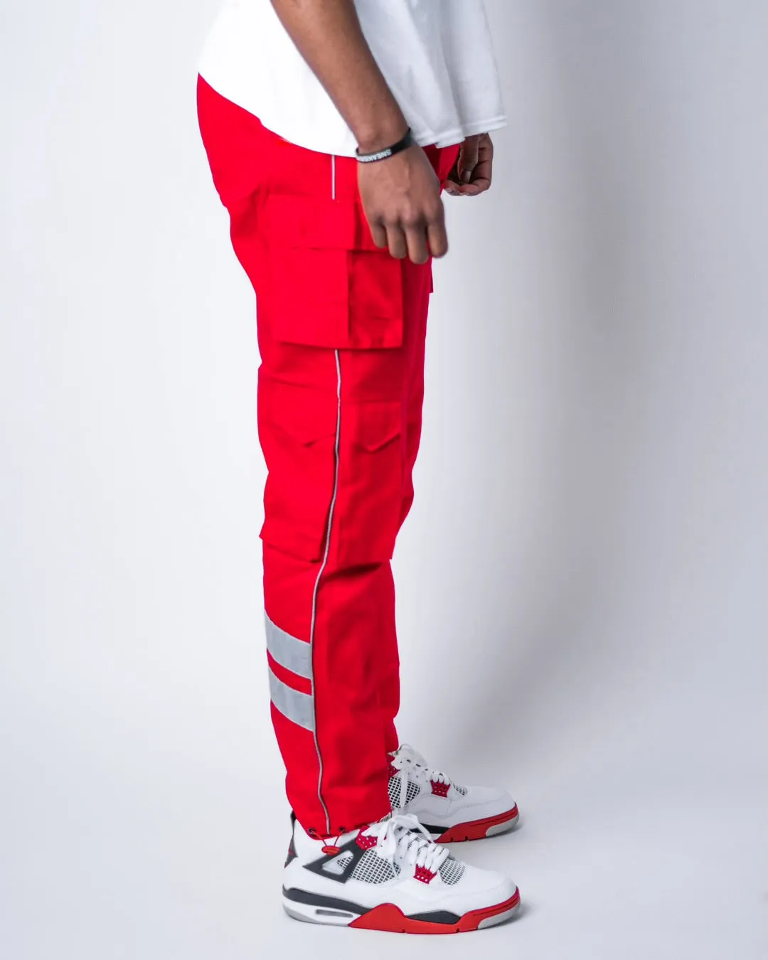 T2TC  Reflective Cargos “FIRE RED”