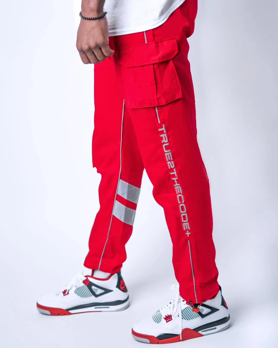 T2TC  Reflective Cargos “FIRE RED”