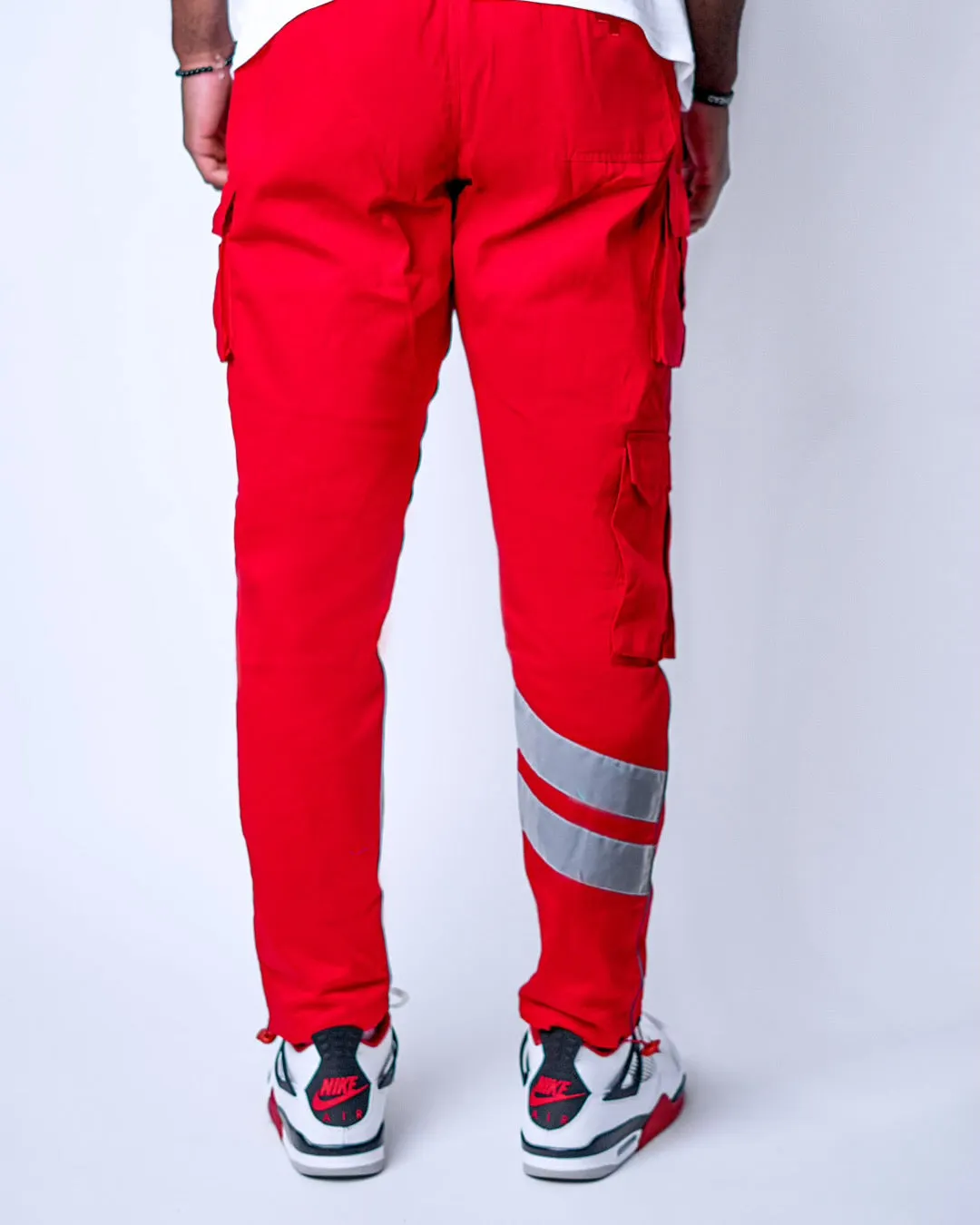 T2TC  Reflective Cargos “FIRE RED”