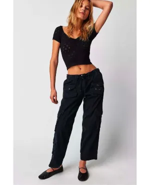 Tahiti Cargo Pants Black