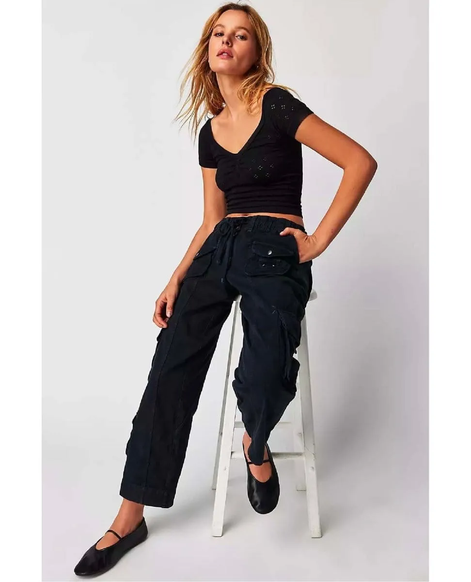 Tahiti Cargo Pants Black